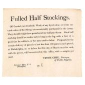 180(-) WAR OF 1812 ERA, PRINTE