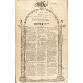 1800-DATED SILK BROADSIDE TITL