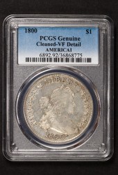 1800 US DRAPED BUST $1 DOLLAR