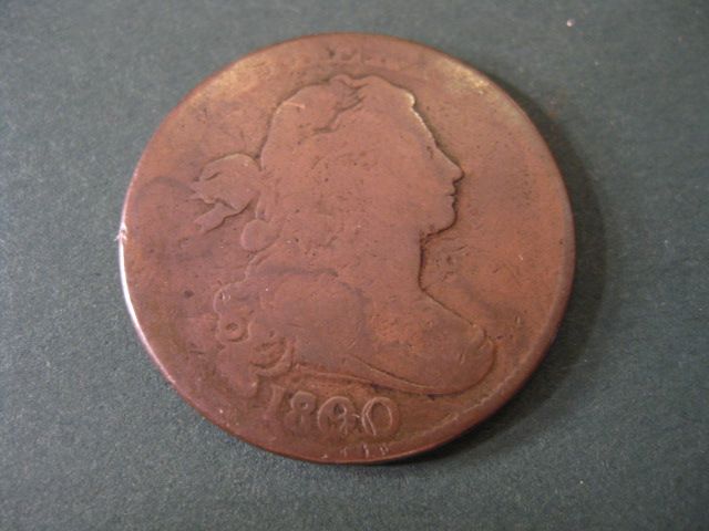 1800 U.S. Large Cent draped bust