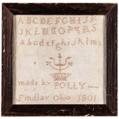 1801-DATED, HAND-WROUGHT AMERI