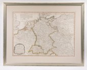 1805 MAP OF GERMANY, LAST YEAR