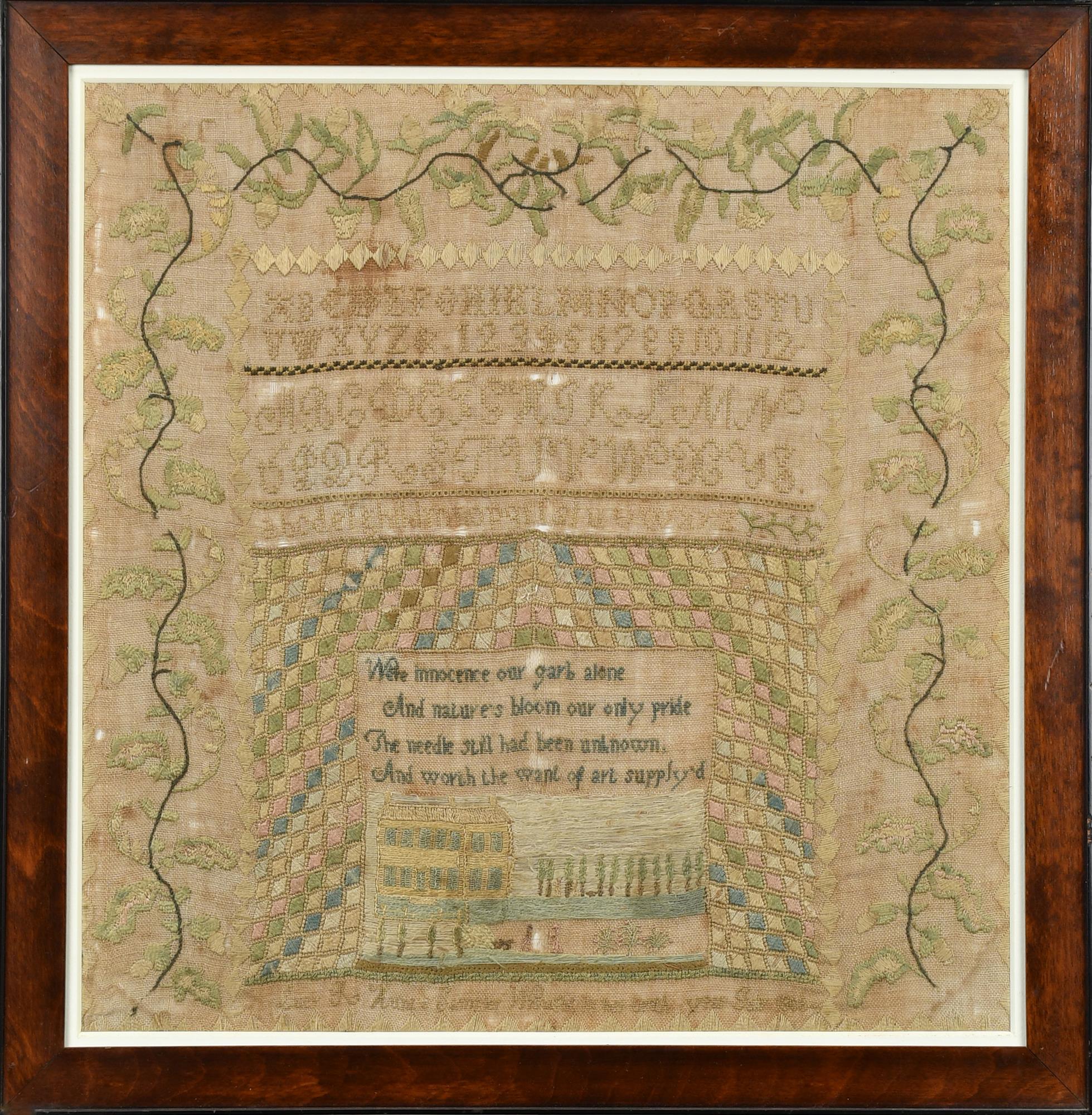 1806 ALPHANUMERIC SAMPLER.