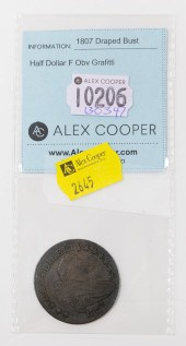 1807 DRAPED BUST HALF DOLLAR O
