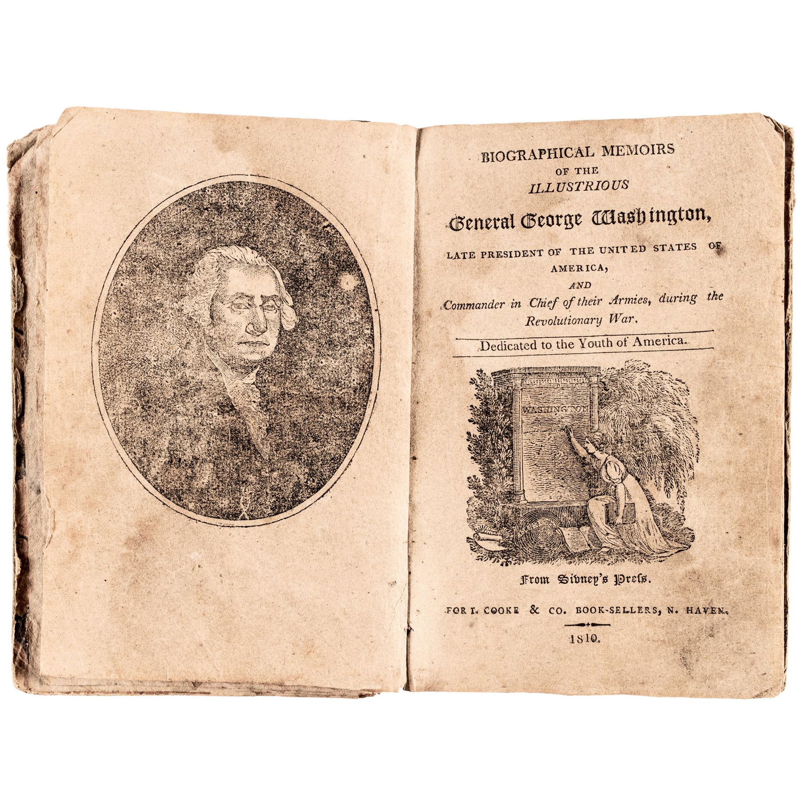 1810 BOOK GENERAL GEORGE WASHINGTON