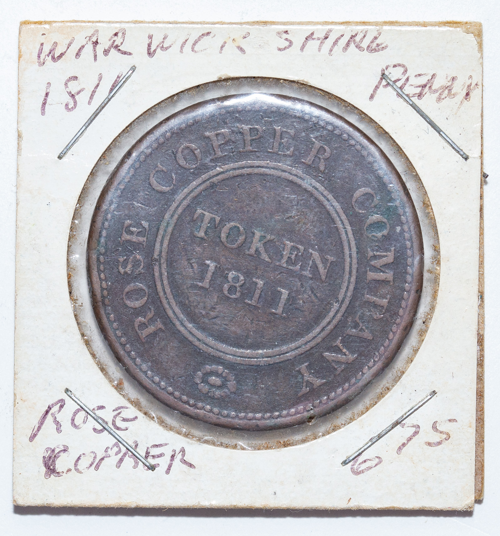 1811 BIRMINGHAM & SWANSEA ROSE