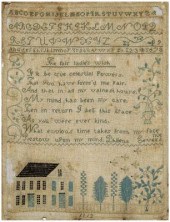 1812 alphabet and verse sample