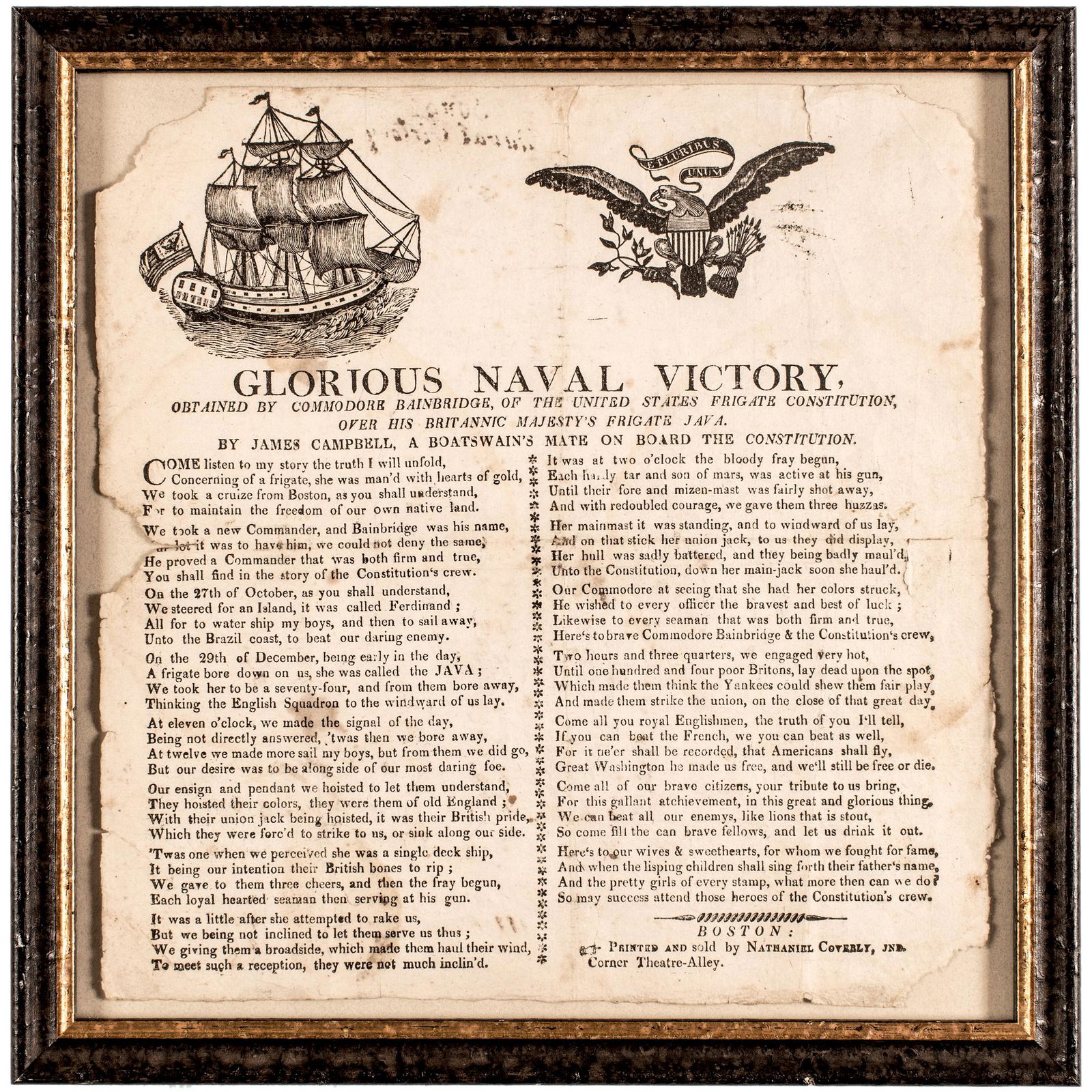 1813 BROADSIDE, GLORIOUS NAVAL