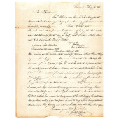 1818 JOHN B. BARTON ALS TO HIS