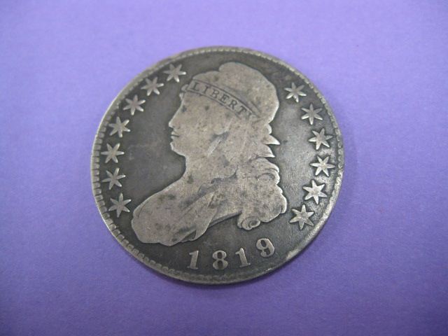 1819 U.S. Bust Half Dollar fine
