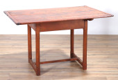 18/19TH C. PINE TAVERN TABLETw
