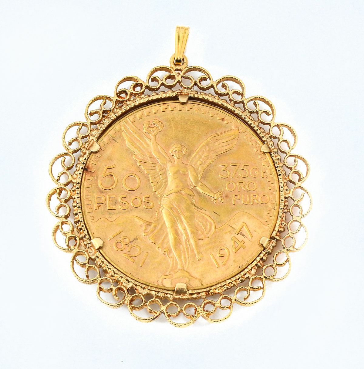 1821-1947 50 PESOS GOLD COIN