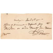 1821 COMMODORE DAVID PORTER BO