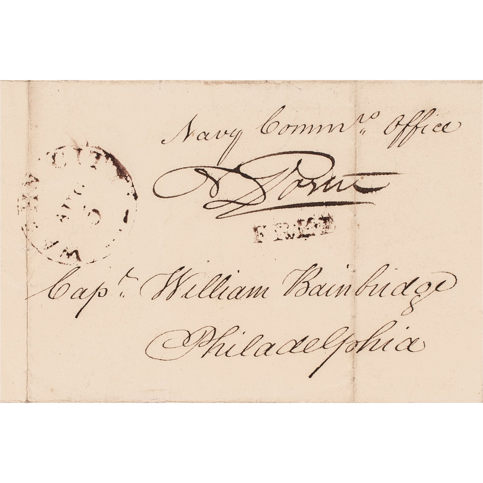 1822 DAVID PORTER NAVY BOARD
