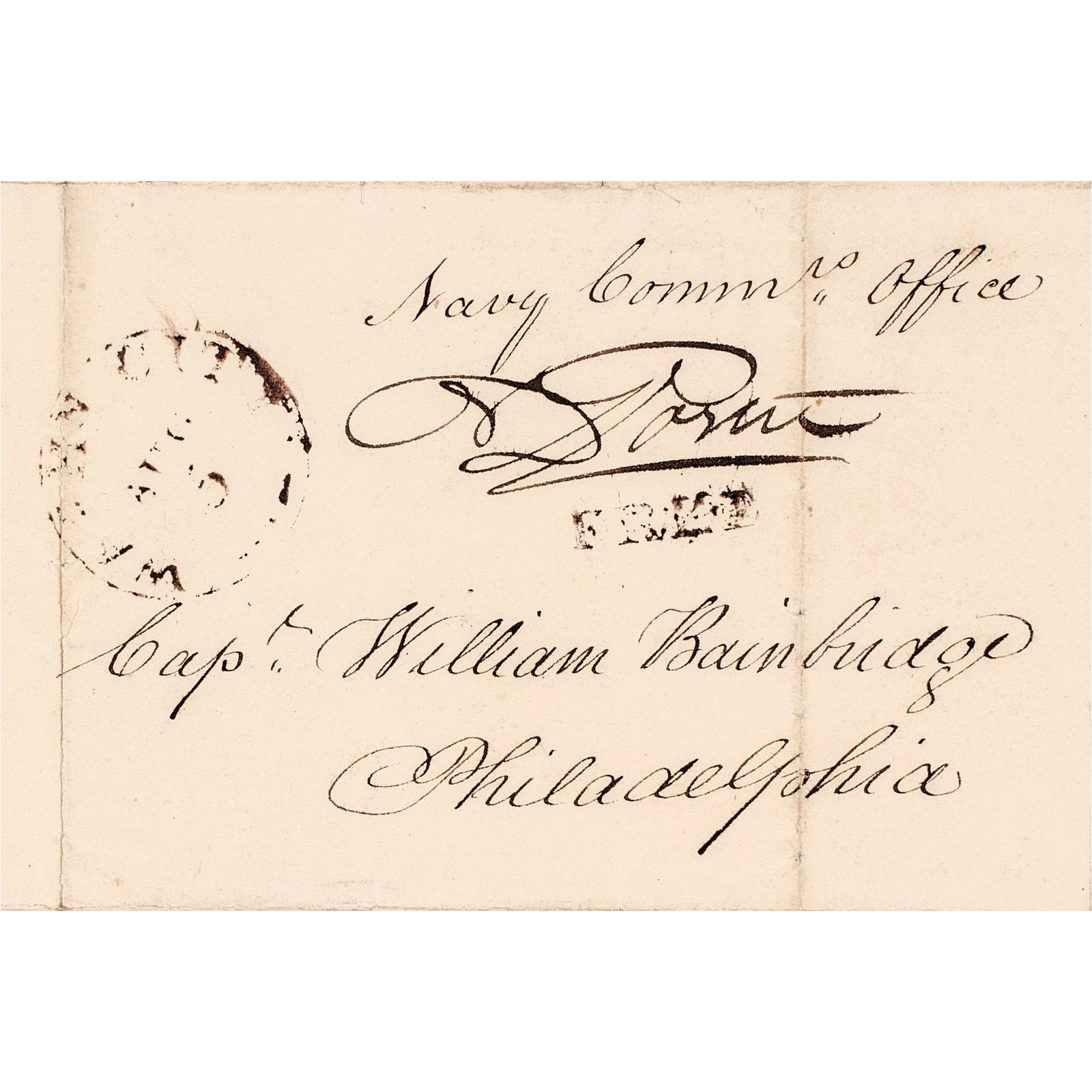 1822 DAVID PORTER NAVY BOARD