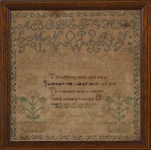 1823 American Sampler American