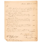 1823 WILLIAM BAINBRIDGE SIGNED