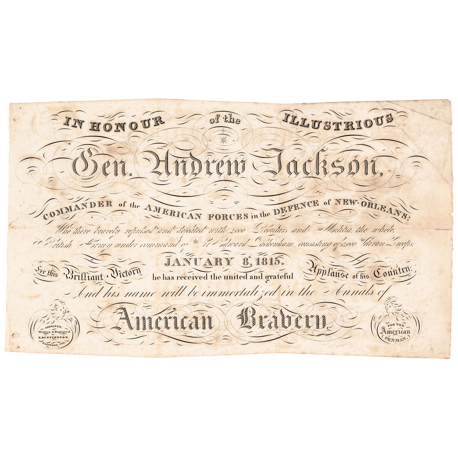1824 ANDREW JACKSON HONORARY