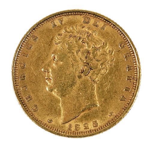1825 BRITISH SOVEREIGN GOLD