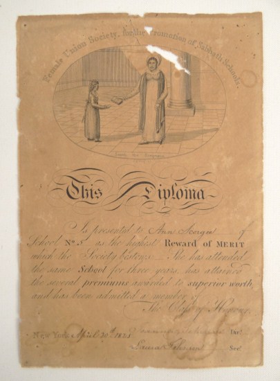 1825 Female Union Society