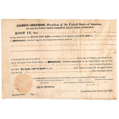 1825 JAMES MONROE HEADED YET S