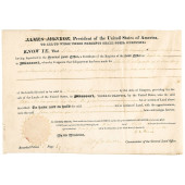 1825 JAMES MONROE HEADED YET S