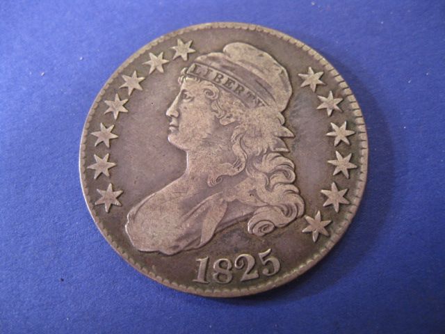 1825 U.S. Draped Bust Half Dollar