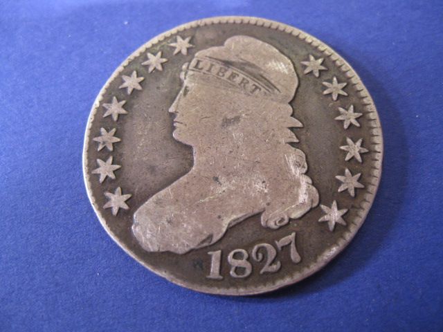 1827 U.S. Draped Bust Half Dollar