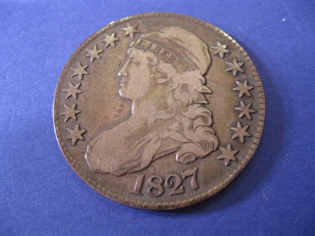 1827 U.S. Draped Bust Half Dollar