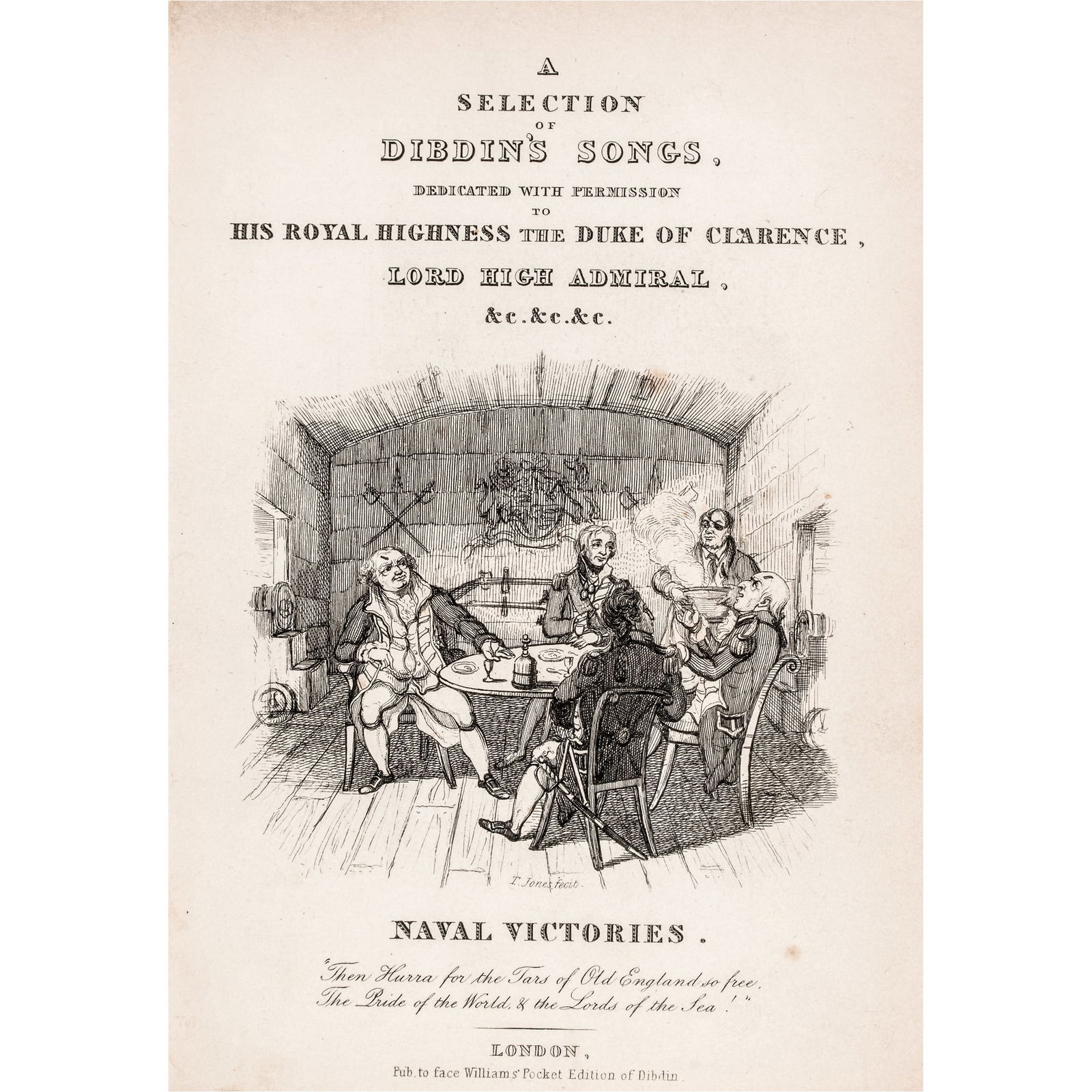 1828 HISTORIC BRITISH SONG BOOK,