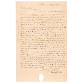 1829 CANVASS WHITE RARE ERIE C