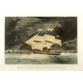 1830, HAND-COLORED ENGRAVING,