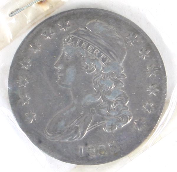 1835 Capped Bust Silver Half Dollar
