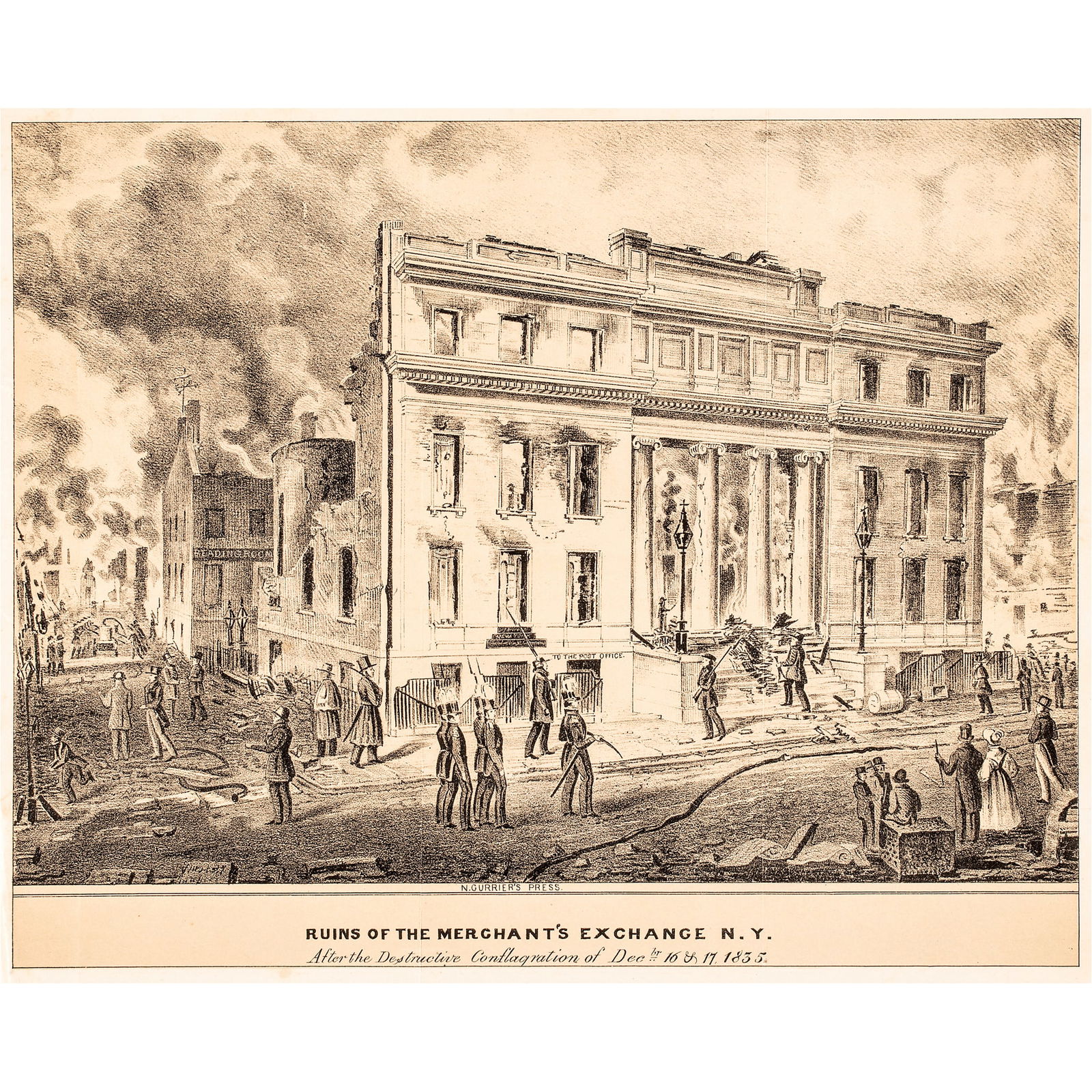 1835 J. BUFFORD ENGRAVED PRINT,