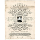 1835 ORNATELY ENGRAVED PRINT B
