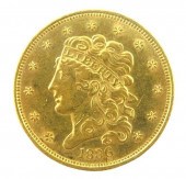 †1836 CLASSIC HEAD FIVE DOLLAR