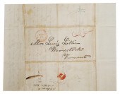 1836 GEORGIA LETTER RE INDIAN