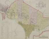 1836 TANNER MAP OF WASHINGTON