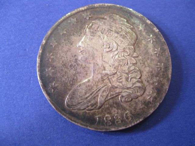 1836 U.S. Bust Half Dollar A.U.