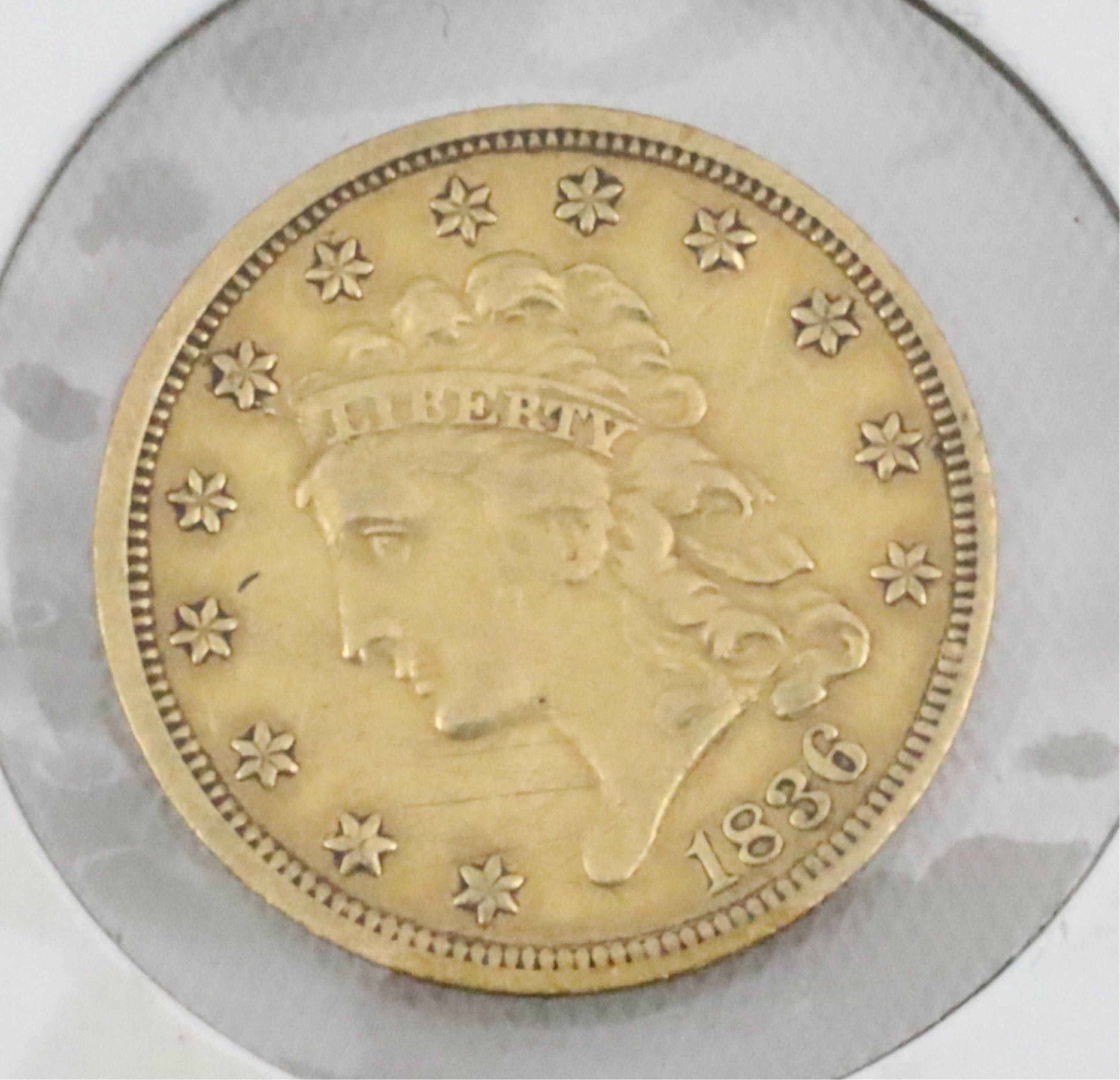 1836 XF $2.5 CLASSIC HALF EAGLE