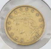 1836 XF $2.5 CLASSIC HALF EAGL