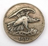 1837 FEUCHTWANGER ONE CENT TOK