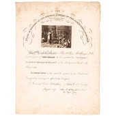 1837 PRESBYTERIAN CHURCH CERT.