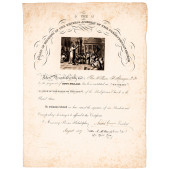 1837 PRESBYTERIAN CHURCH CERT.