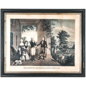 1840-60 COLOR LITHO PRINT TITL