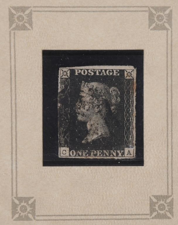 1840 GREAT BRITAIN PENNY BLACK