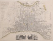 1840 S.D.U.K. Map of Philadelp