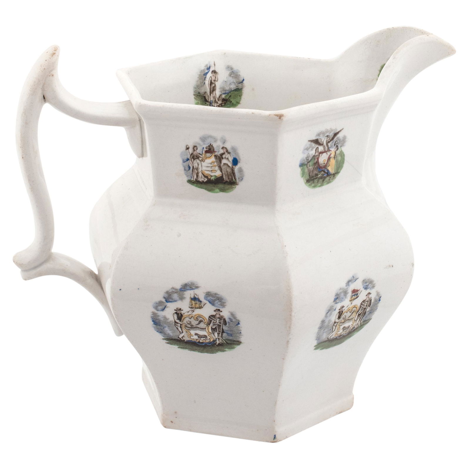 1840 STAFFORDSHIRE TRANSFER-PRINTED