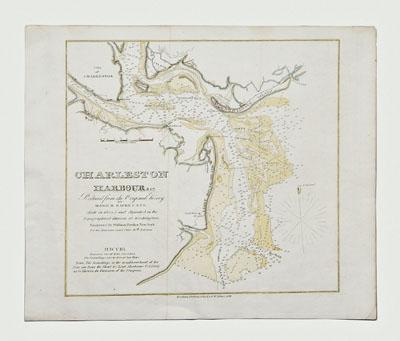 1841 Charleston Harbor map,
