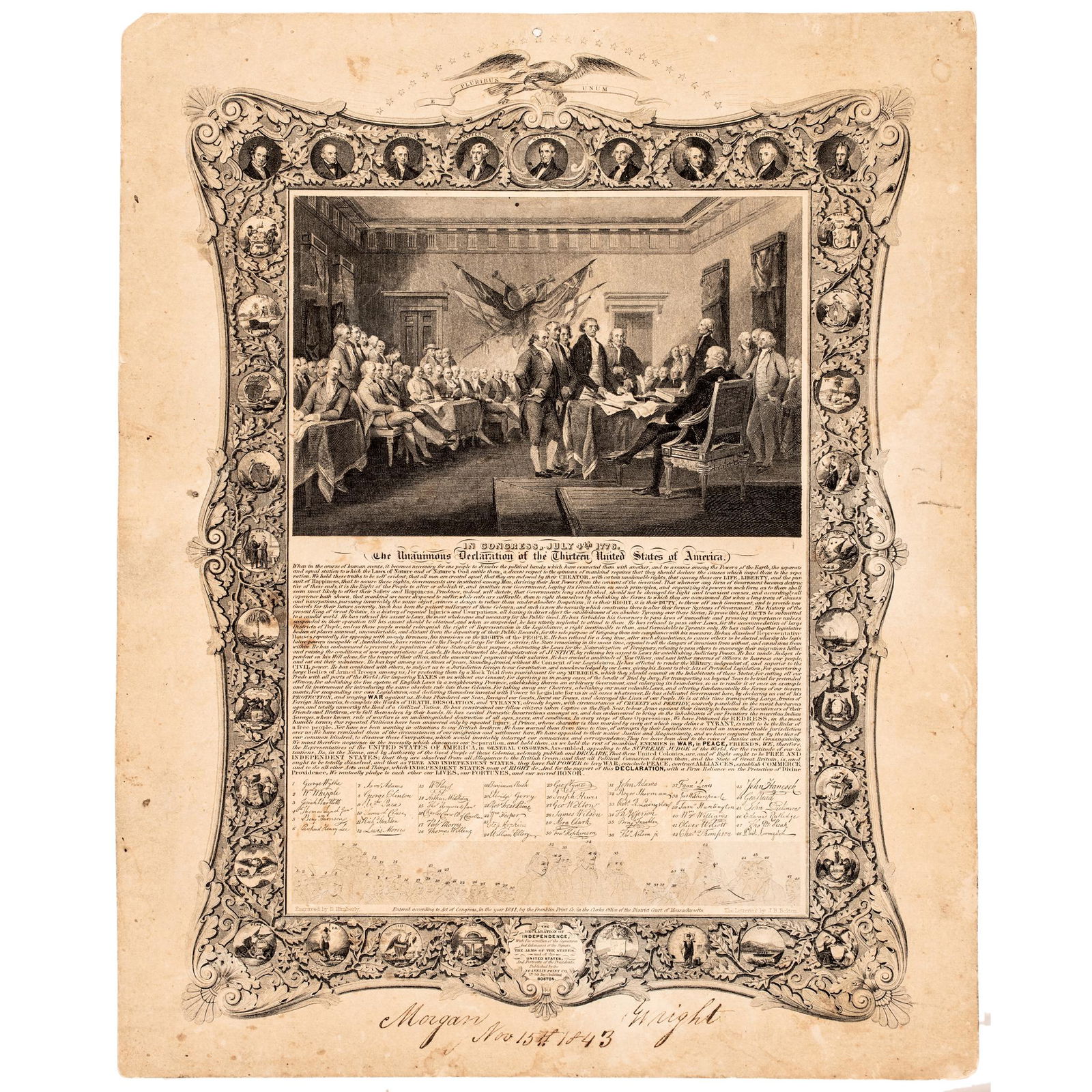 1841 DECLARATION OF INDEPENDENCE